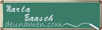 Marla Baasch Visitenkarte
